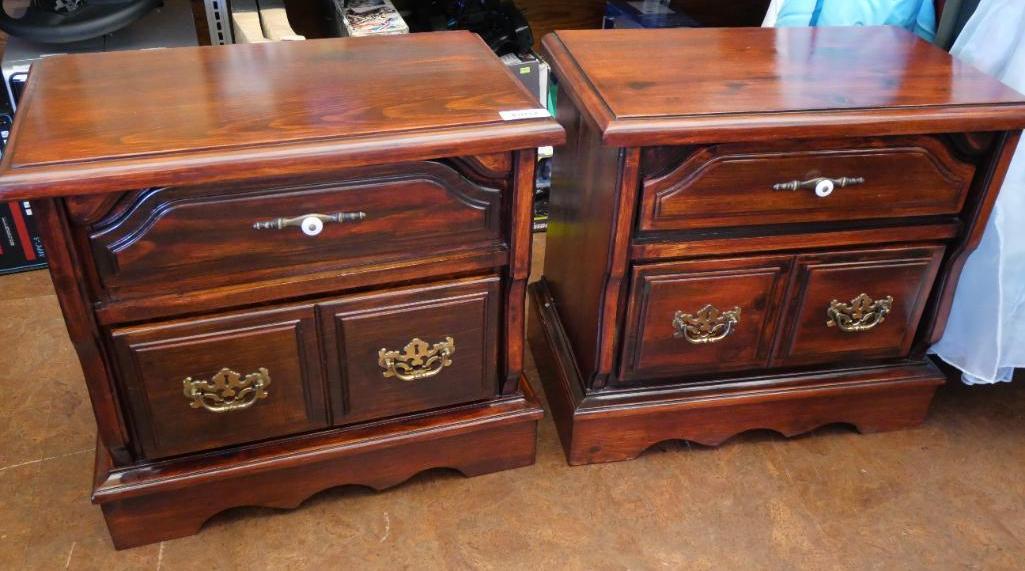 Pair of Matching Nightstands