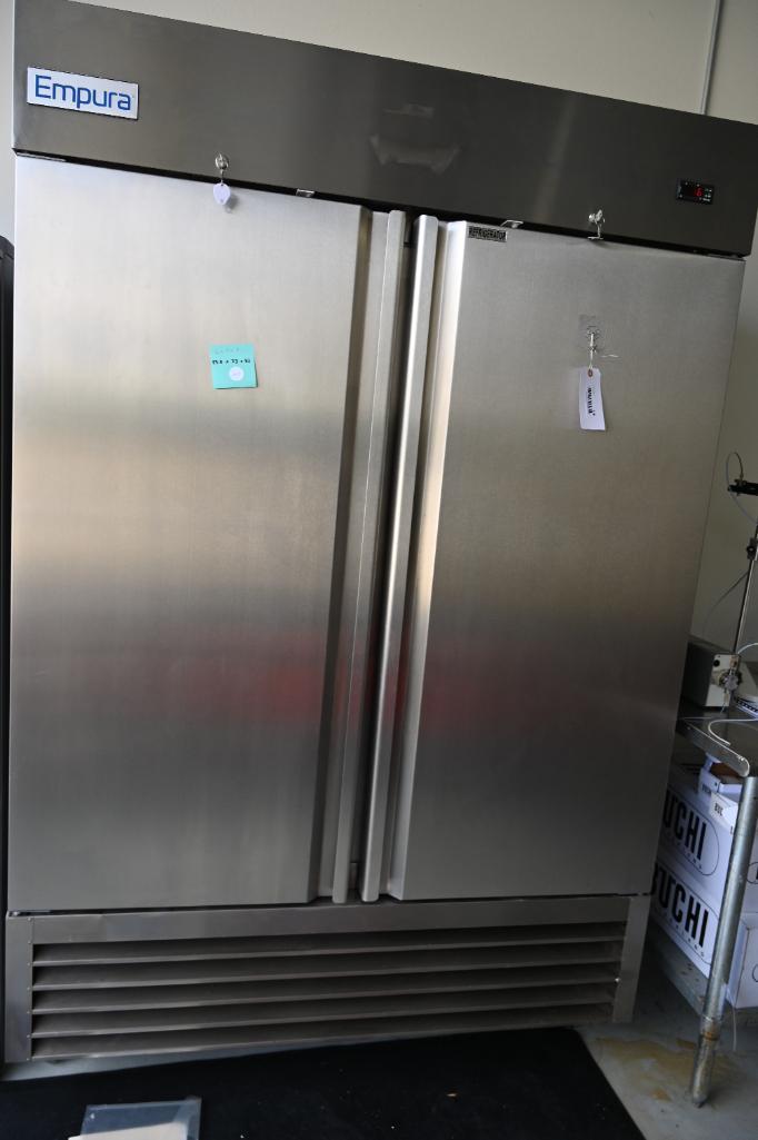 Empura model EKB54R Stainless Commercial Refrigerator