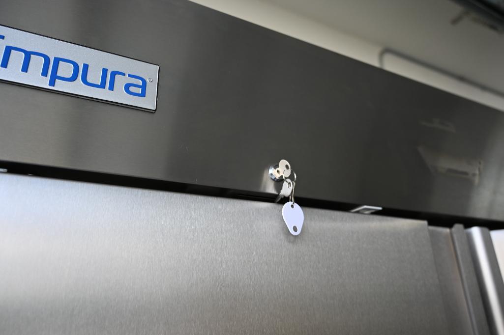 Empura model EKB54R Stainless Commercial Refrigerator