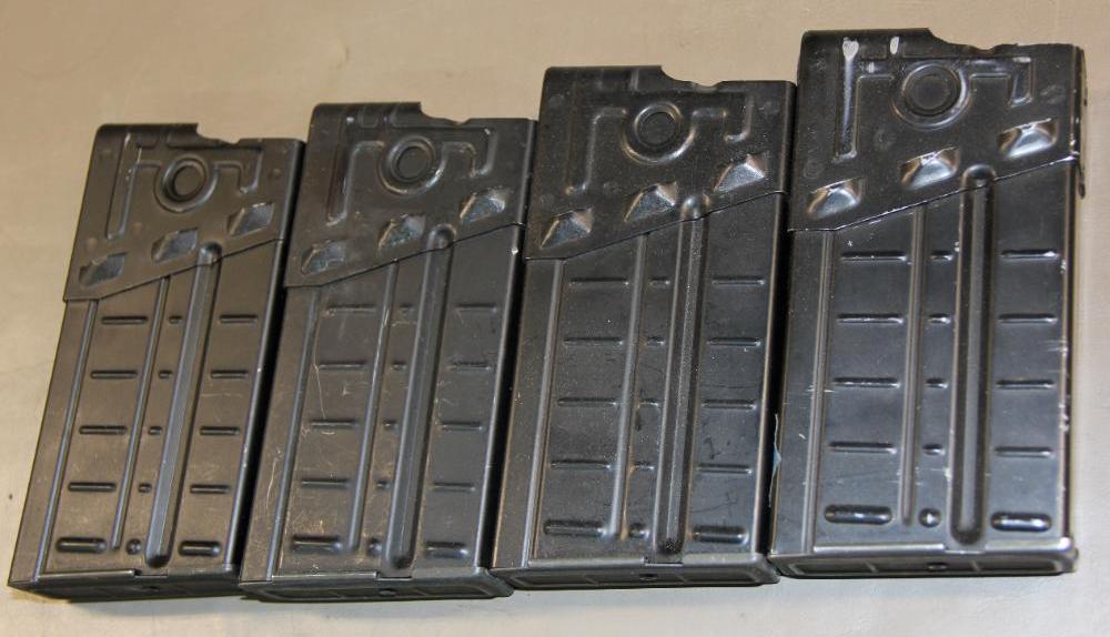 Four H&K 91 CETME G3 Magazines 20 Round Capacity **NO CO SALES**