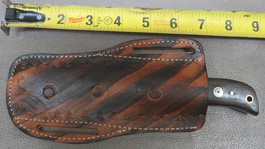 Custom Damascus Patter Tanto Style Tactical Knife