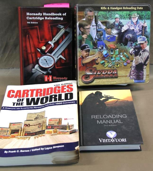Four Reloading Books