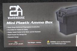 10 Mini Plastic 2A Warehouse Ammo Boxes