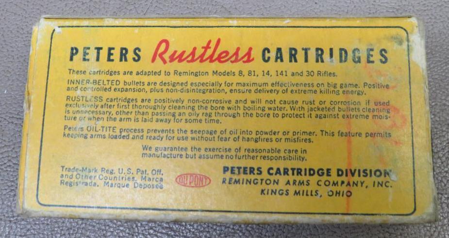 Peters 25 Remington Ammunition