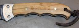 Fixed Blade Browning Whitetail Legacy Fixed Blade Hunting Knife in Box