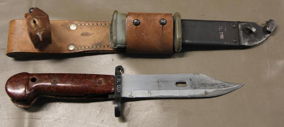 AK-47 Bayonet and Scabbard