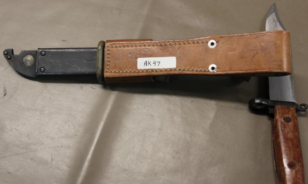 AK-47 Bayonet and Scabbard