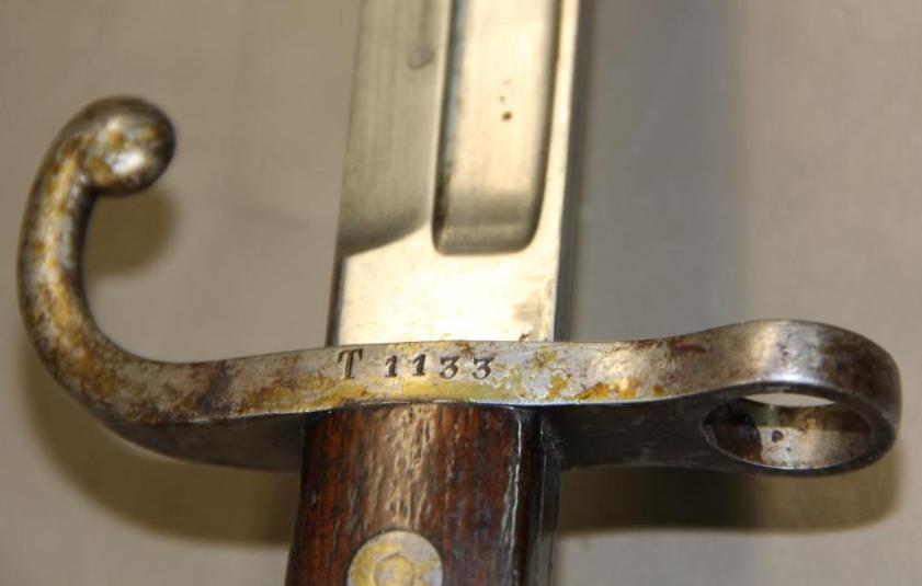 Brazilian 1908 Mauser Bayonet with Matching Scabbard