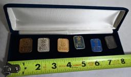 1988 Calgary Olympic CBC/ SRC Radio Press Pin Set