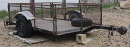 Walled Hauling Trailer