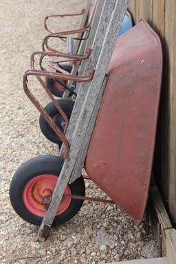 Three Wheelbarrows