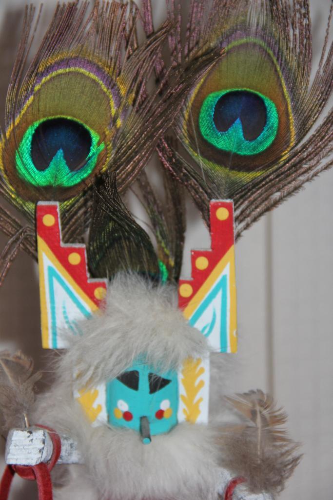 Pair of Artist Signed Contemporary Kachinas