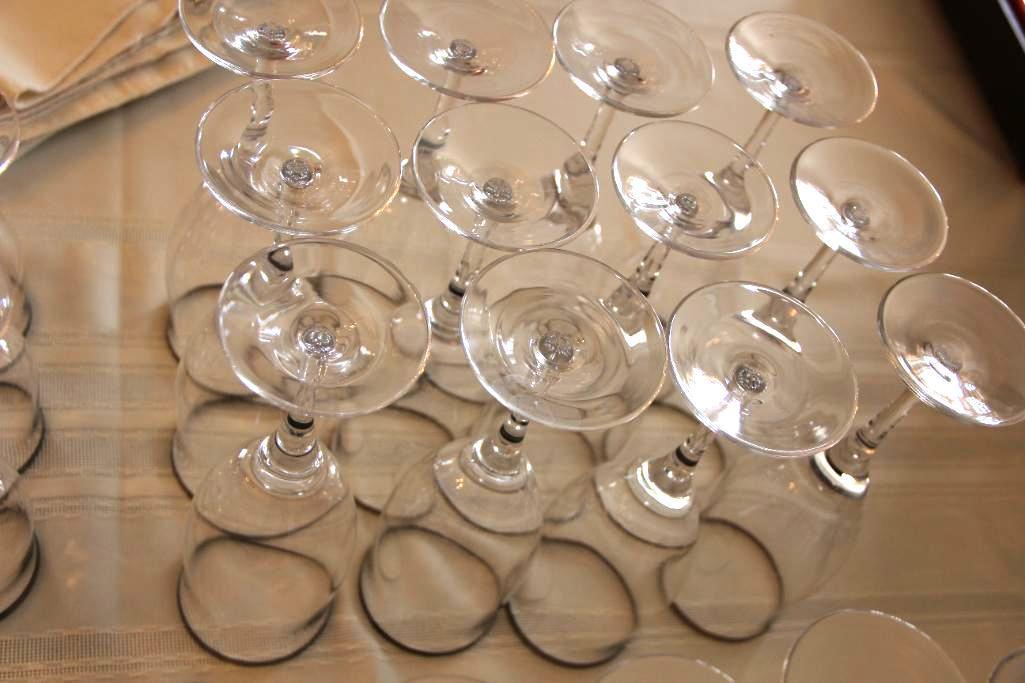 48-Piece Crystal Stemware Set