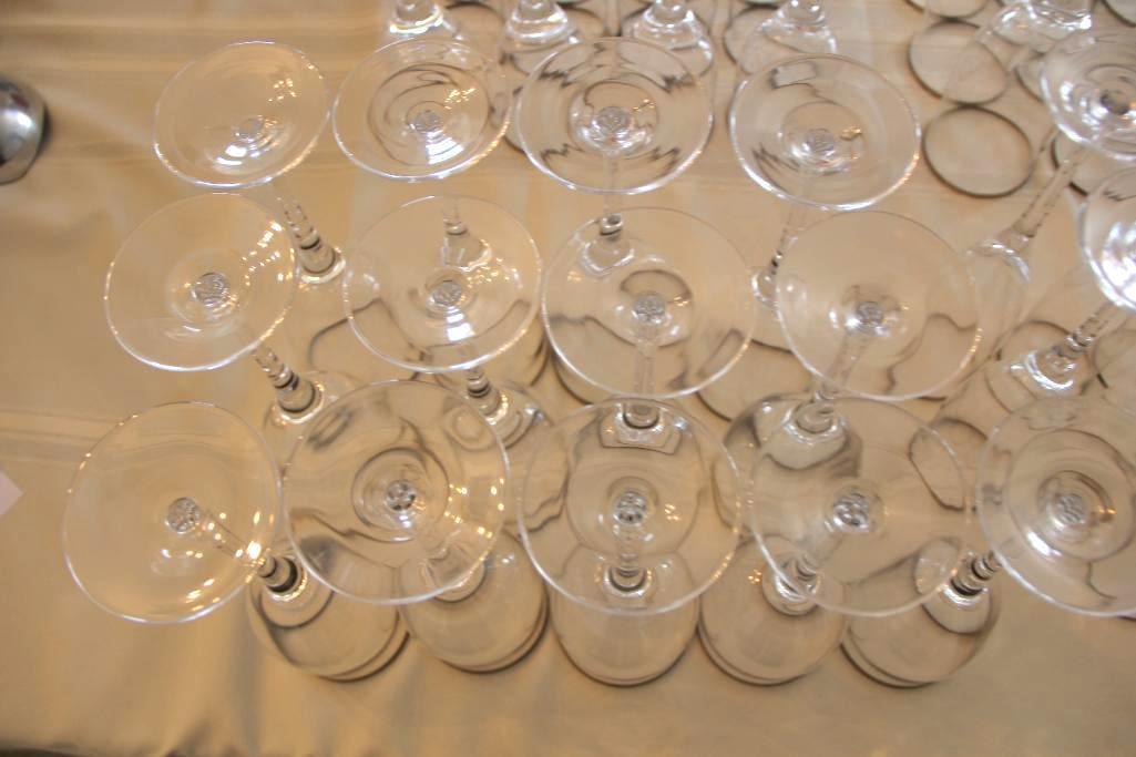 48-Piece Crystal Stemware Set