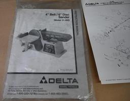Delta 4" Belt / 6" Disc Sander