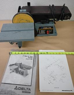 Delta 4" Belt / 6" Disc Sander