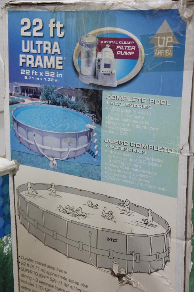 Intex 22' Ultra Frame 52" Deep Pool