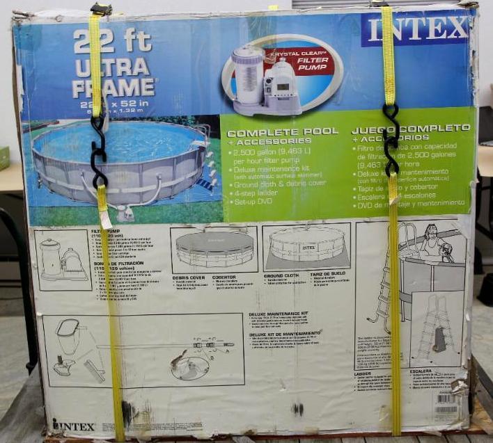 Intex 22' Ultra Frame 52" Deep Pool