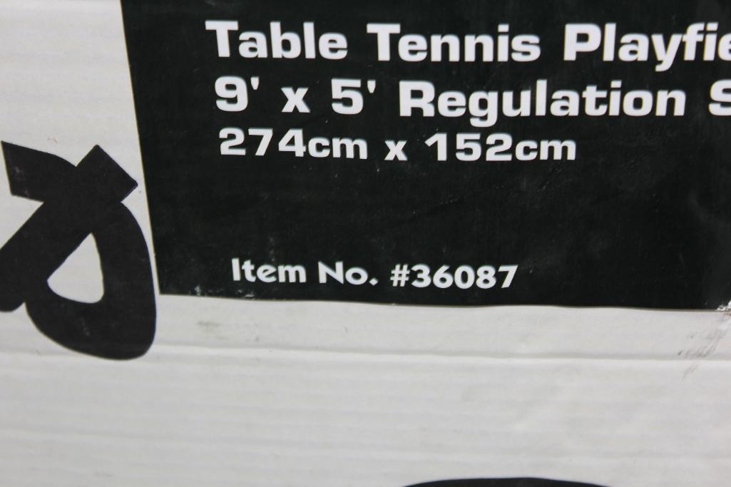 Double Play Full-Size Table Tennis/Turbo Hockey Table