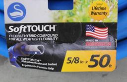 Two Soft Touch 50' Flexible Water Hoses Made in USA