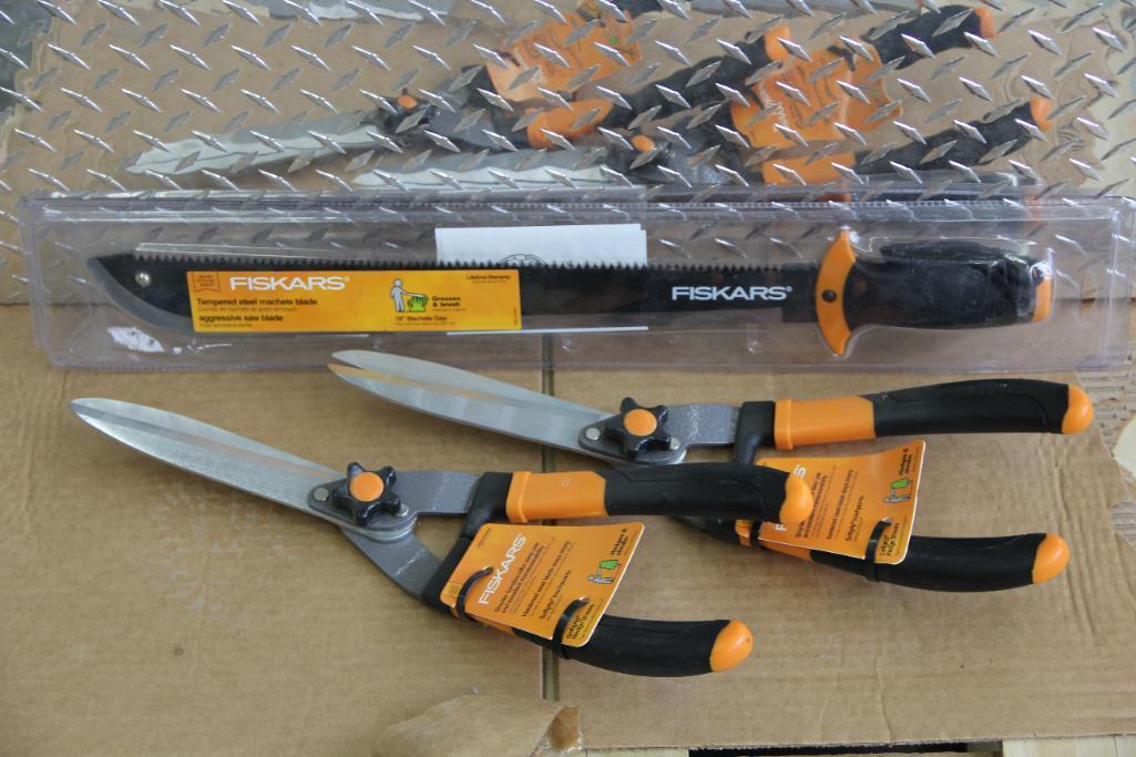 Fiskars Machete and Shears New in Packaging