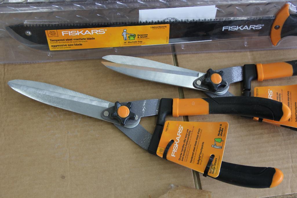 Fiskars Machete and Shears New in Packaging