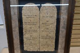 Robert Spooner Gallery LE 10 Commandments on Stone