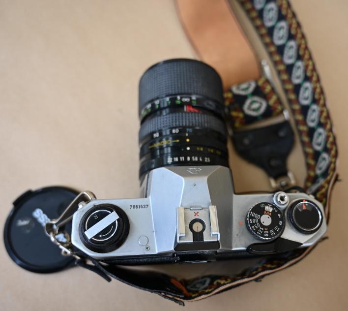 Asashi Pentax K1000 Camera with 35-700mm Access Lens
