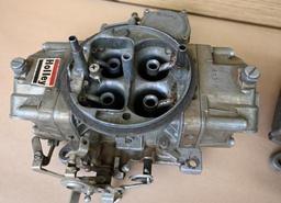 Two Holley Carburetors