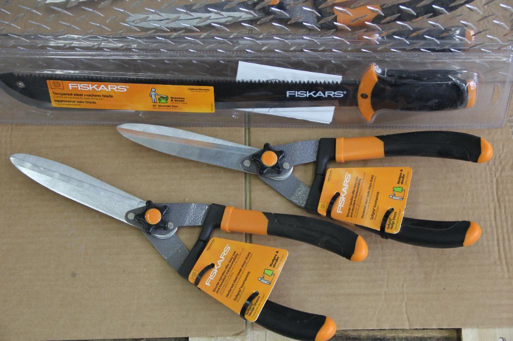 Fiskars Machete and Shears New in Packaging