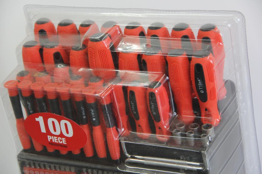 Work Pro 100-Piece Screwdriver and Bit Set