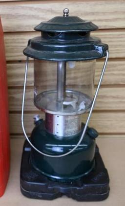 January 1988 Coleman Powerhouse Two Mantel Lantern with Hard Case