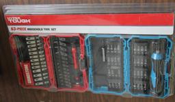 Hyper-Tough 63-Piece Household Tool Set