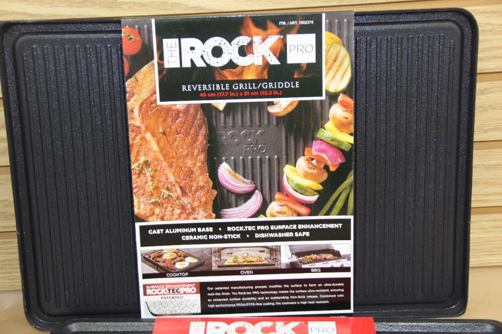 Two The Rock Non-Stick Cooking Sheet and Main Stays Coffee Maker