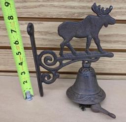 Cast Metal Elk Bell