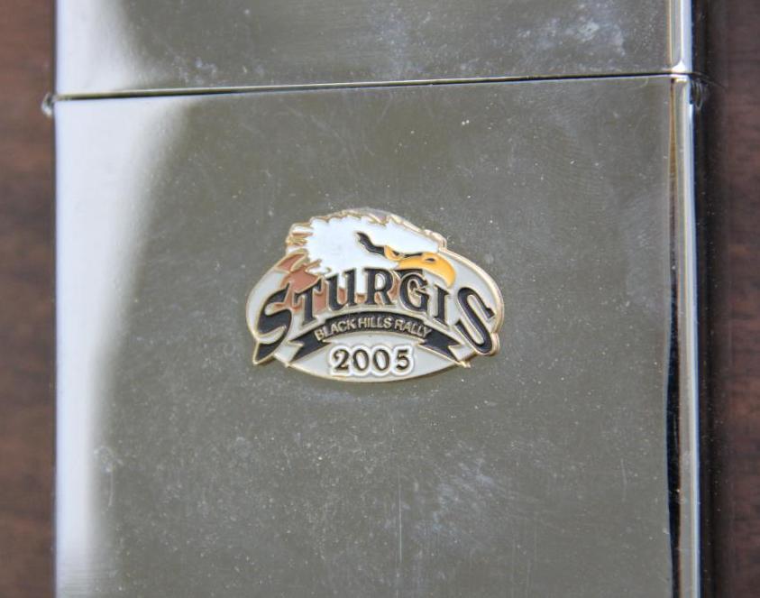 4 Collectible Sturgis Jumbo Oil Lighters