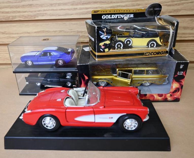 Five Model Cars