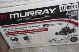 New in Box Murray 21" 2-in-1 Low Wheel Push Mower