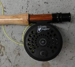 W.W. Grigg Co GX600 6' Fly Rod with Scientific Angler Concept 35 Reel