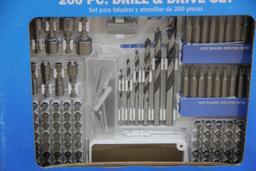 Hart 200 Piece Drill and Drive Set New in Box