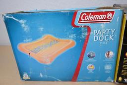 Coleman Party Dock & Black Cat Catalytic Heater