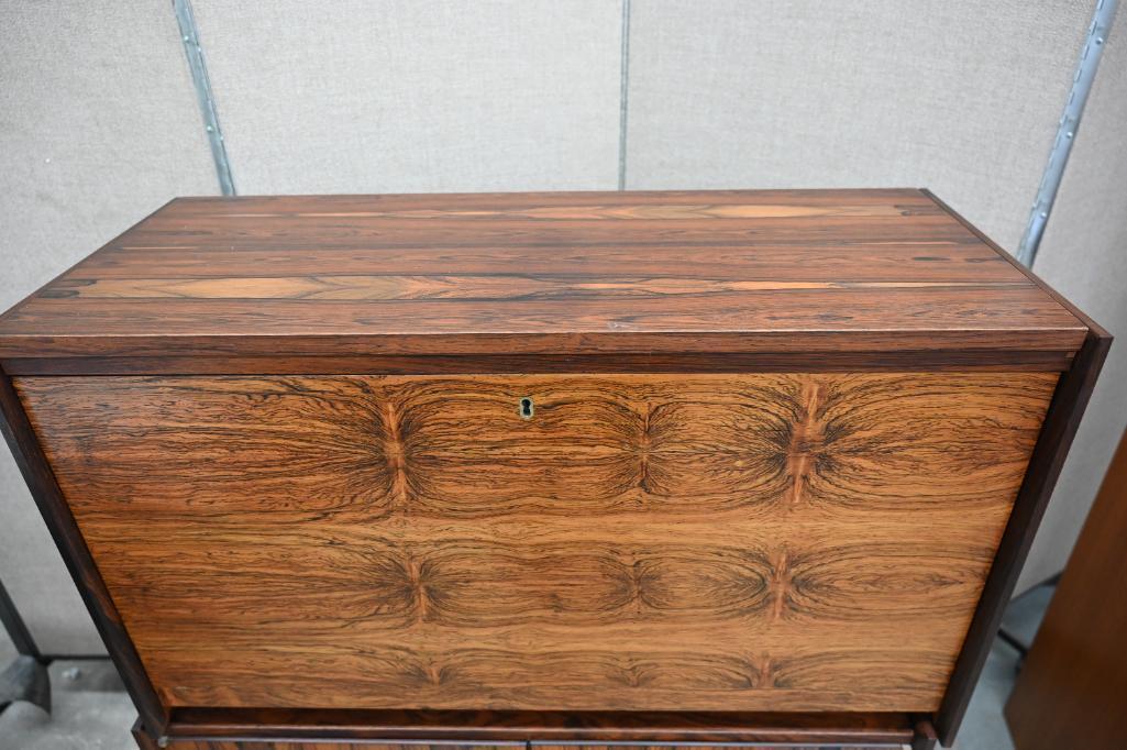 Two Stunning Rosewood Bar/ Cabinets with Keys
