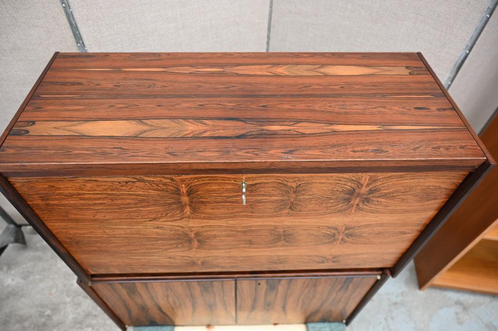 Two Stunning Rosewood Bar/ Cabinets with Keys