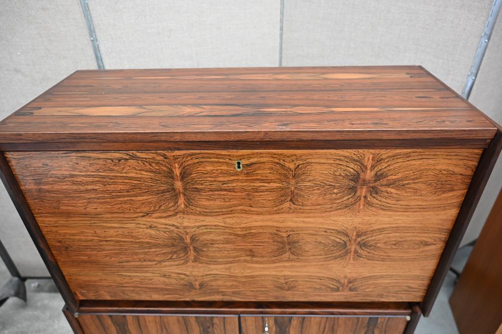 Two Stunning Rosewood Bar/ Cabinets with Keys