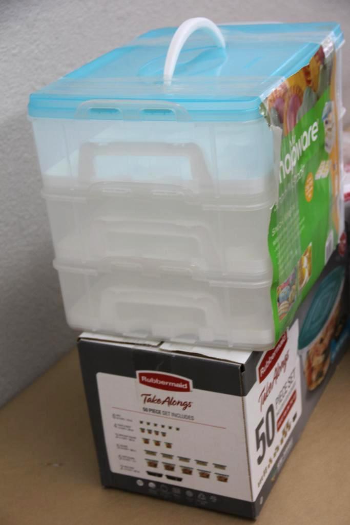 Assorted New Food Storage Containers