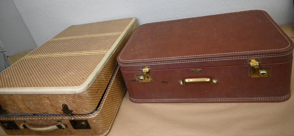 Two Vintage Suitcases