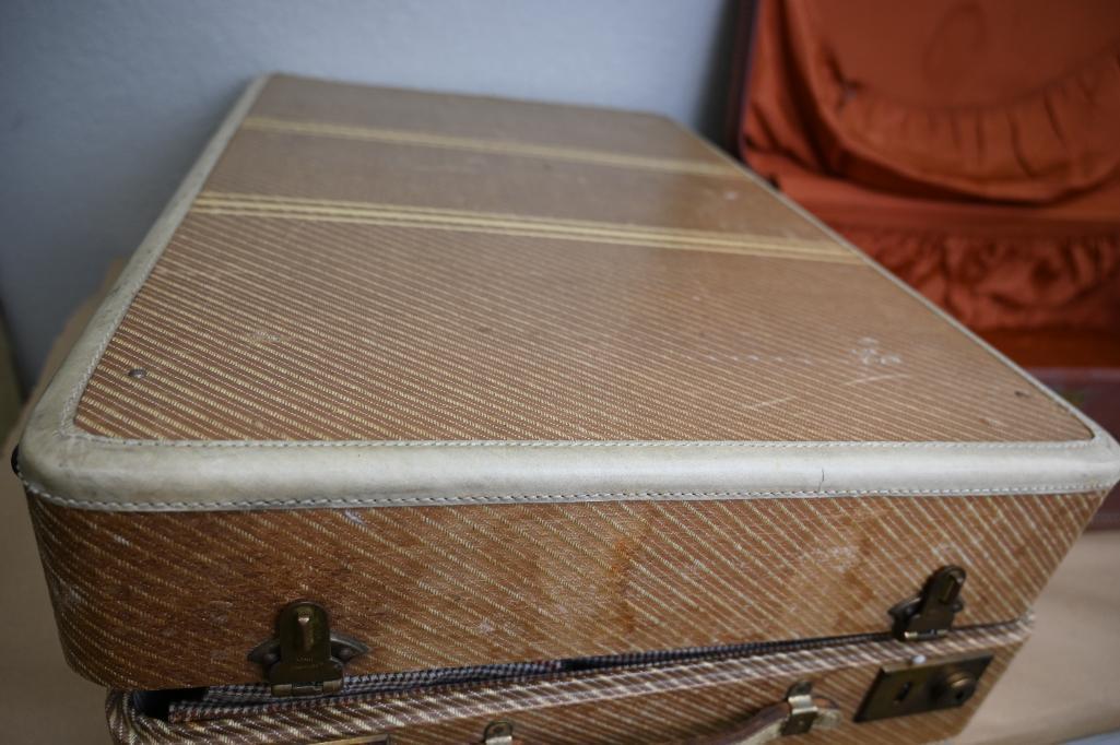 Two Vintage Suitcases