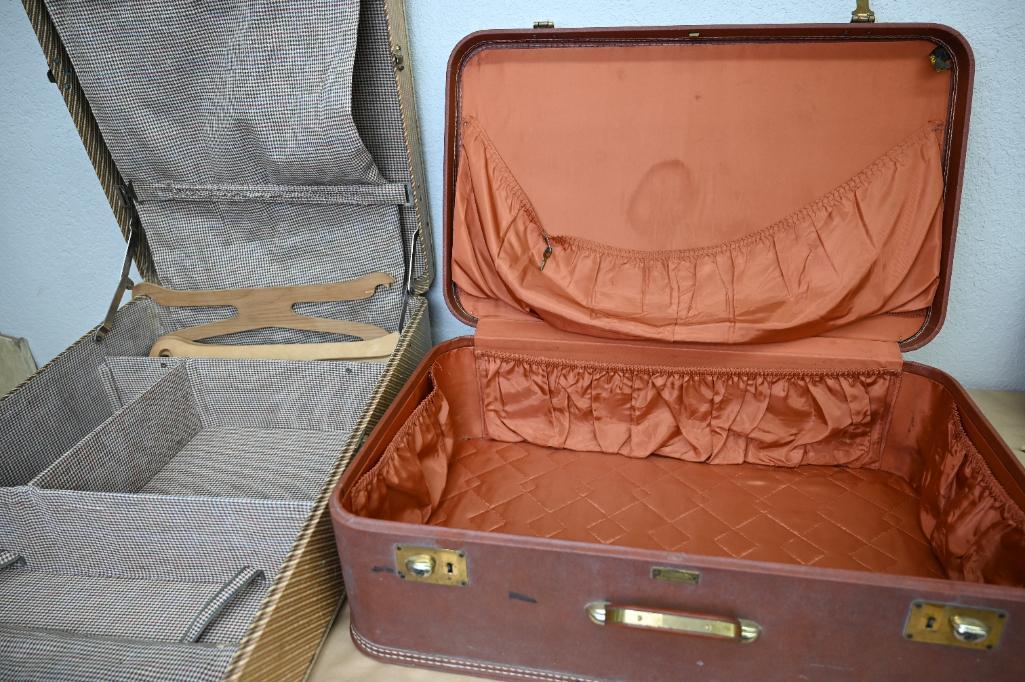 Two Vintage Suitcases