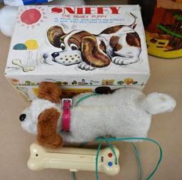 Sniffey The Nosey Puppy - Lincoln Logs
