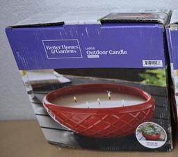 Better Homes & Garden Large Outdoor Candle